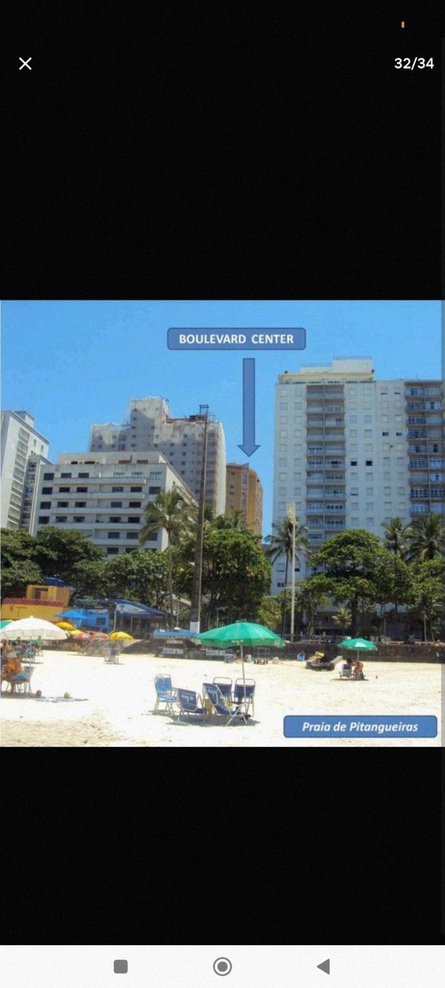 Apto Pitangueiras - 1Min Da Praia Com Wi-Fi Guarujá Exterior photo